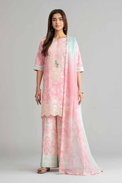 Nishat | Eid Lawn | 42601573-Brand:Nishat-Type:Ladies Clothes-Pink-Lawn-House of Maryam- Buy in UK, USA