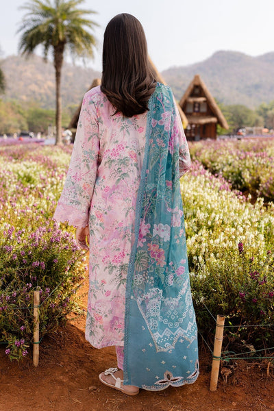 Nureh | Bloom 25 |BL-01-Brand:Nureh-Type:Ladies Clothes-Light Pink-Lawn-House of Maryam- Buy in UK, USA