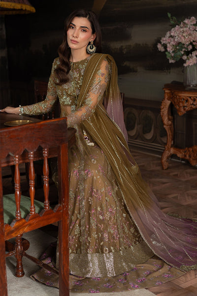 Nureh | Elanora Formals 25 | NEL-68-Brand:Nureh-Type:Ladies Clothes-Mehndi-Net-House of Maryam- Buy in UK, USA