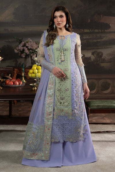Nureh | Elanora Formals 25 | NEL-70-Brand:Nureh-Type:Ladies Clothes-Light Lavender-Chiffon-House of Maryam- Buy in UK, USA