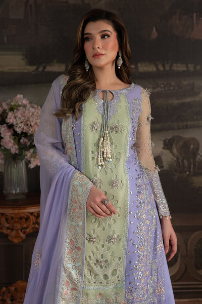 Nureh | Elanora Formals 25 | NEL-70-Brand:Nureh-Type:Ladies Clothes-Light Lavender-Chiffon-House of Maryam- Buy in UK, USA