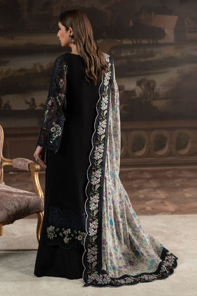 Nureh | Elanora Formals 25 | NEL-71-Brand:Nureh-Type:Ladies Clothes-Black-Chiffon-House of Maryam- Buy in UK, USA