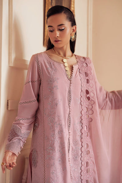 Nureh | Feya Eid Collection | FE-10-Brand:Nureh-Type:Ladies Clothes-Lilac-Lawn-House of Maryam- Buy in UK, USA