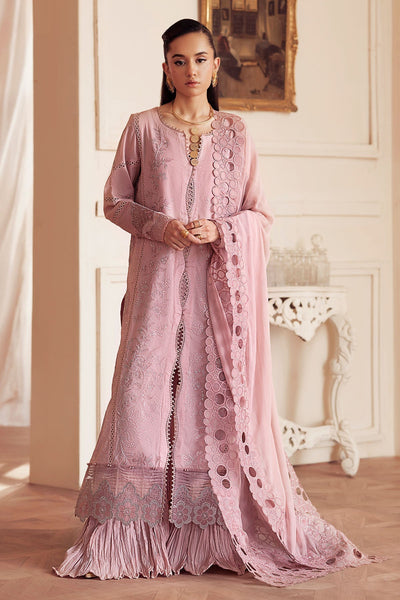 Nureh | Feya Eid Collection | FE-10-Brand:Nureh-Type:Ladies Clothes-Lilac-Lawn-House of Maryam- Buy in UK, USA