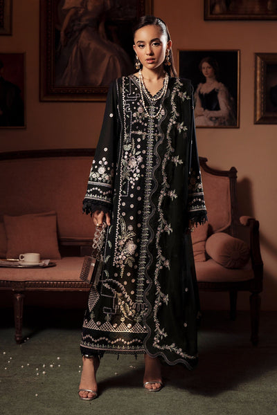 Nureh | Feya Eid Collection | FE-12-Brand:Nureh-Type:Ladies Clothes-Black-Lawn-House of Maryam- Buy in UK, USA