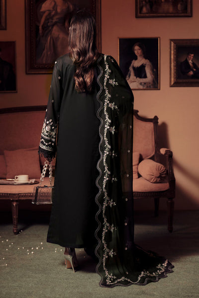 Nureh | Feya Eid Collection | FE-12-Brand:Nureh-Type:Ladies Clothes-Black-Lawn-House of Maryam- Buy in UK, USA
