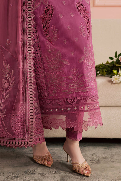 Nureh | Luxury Pret | FE-13-Brand:Nureh-Type:Ladies Clothes-Magenta-Doriya Lawn-House of Maryam- Buy in UK, USA