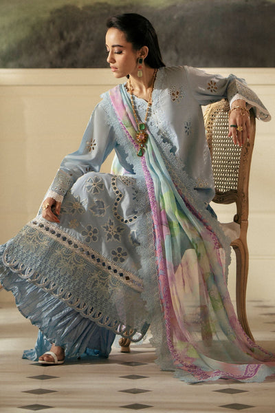 Nureh | Maya Lawn | NS-145-Brand:Nureh-Type:Luxury - House of Maryam- Buy in UK, USA
