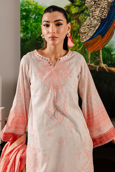 Nureh | Printed lawn 25 | SP-108-Brand:Nureh-Type:Ladies Clothes-Teal-Lawn-House of Maryam- Buy in UK, USA