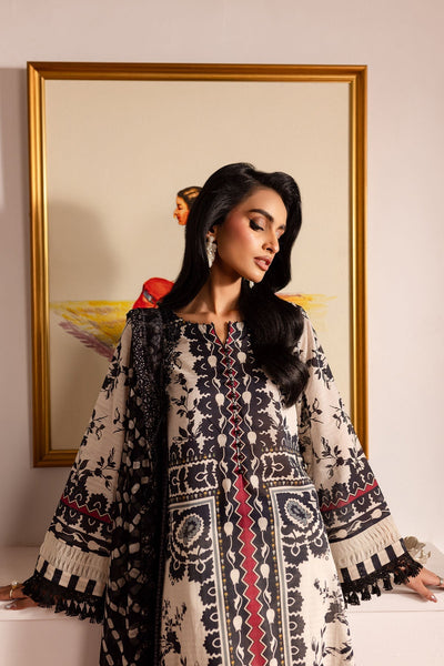 Nureh | Printed lawn 25 | SP-135-Brand:Nureh-Type:Ladies Clothes-Ivory-Lawn-House of Maryam- Buy in UK, USA