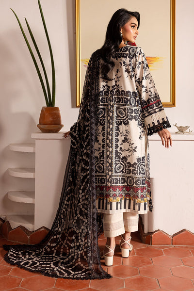 Nureh | Printed lawn 25 | SP-135-Brand:Nureh-Type:Ladies Clothes-Ivory-Lawn-House of Maryam- Buy in UK, USA