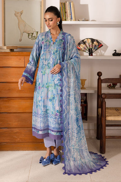 Nureh | Printed Lawn 25 | SP-146-Brand:Nureh-Type:Ladies Clothes-Light Lavender-Lawn-House of Maryam- Buy in UK, USA