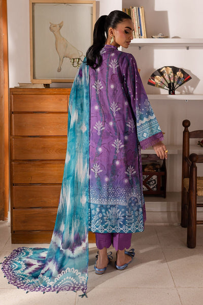Nureh | Printed Lawn 25 | SP-149-Brand:Nureh-Type:Ladies Clothes-Purple-Lawn-House of Maryam- Buy in UK, USA
