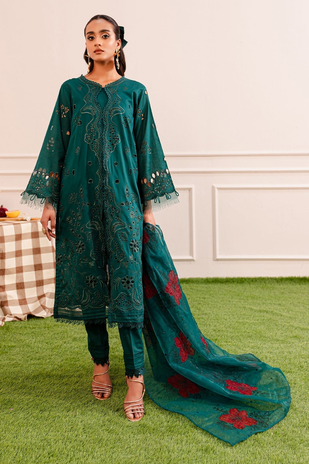 Nureh | Shades Of Summer | NP-478 -  Nureh Luxury - Original Designer Dress - House of Maryam