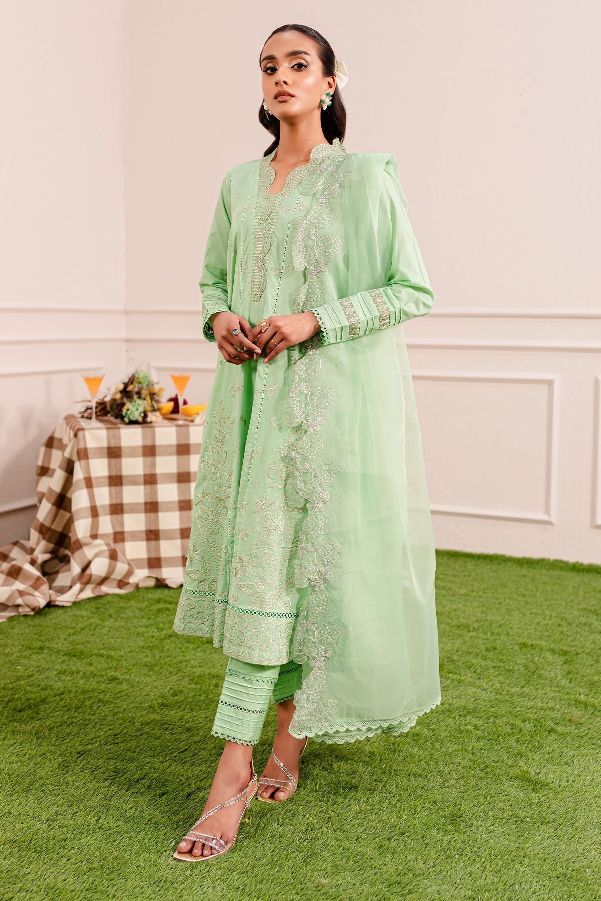 Nureh | Shades Of Summer | NP-463 -  Nureh Luxury - Original Designer Dress - House of Maryam