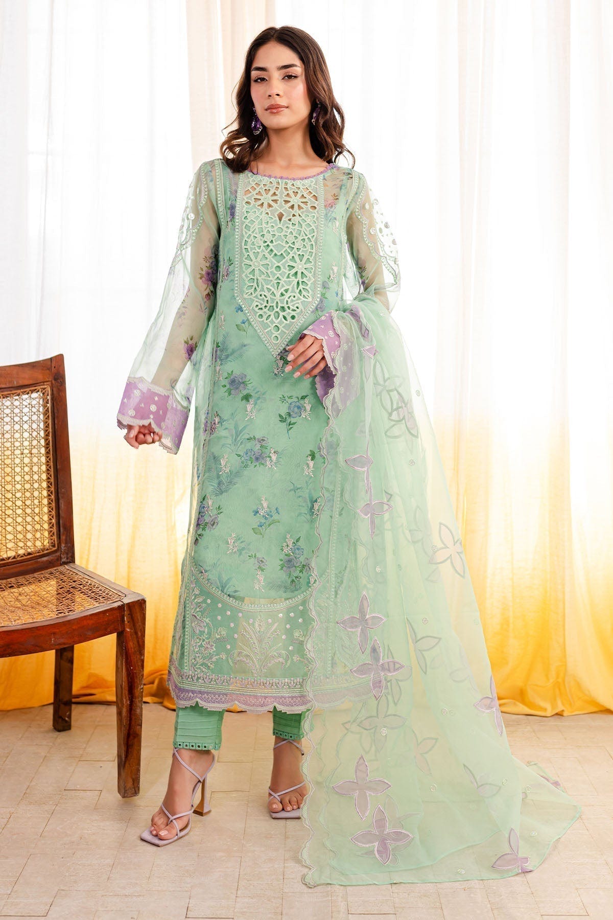 Nureh | Shades Of Summer | NP-491 -  Nureh Luxury - Original Designer Dress - House of Maryam