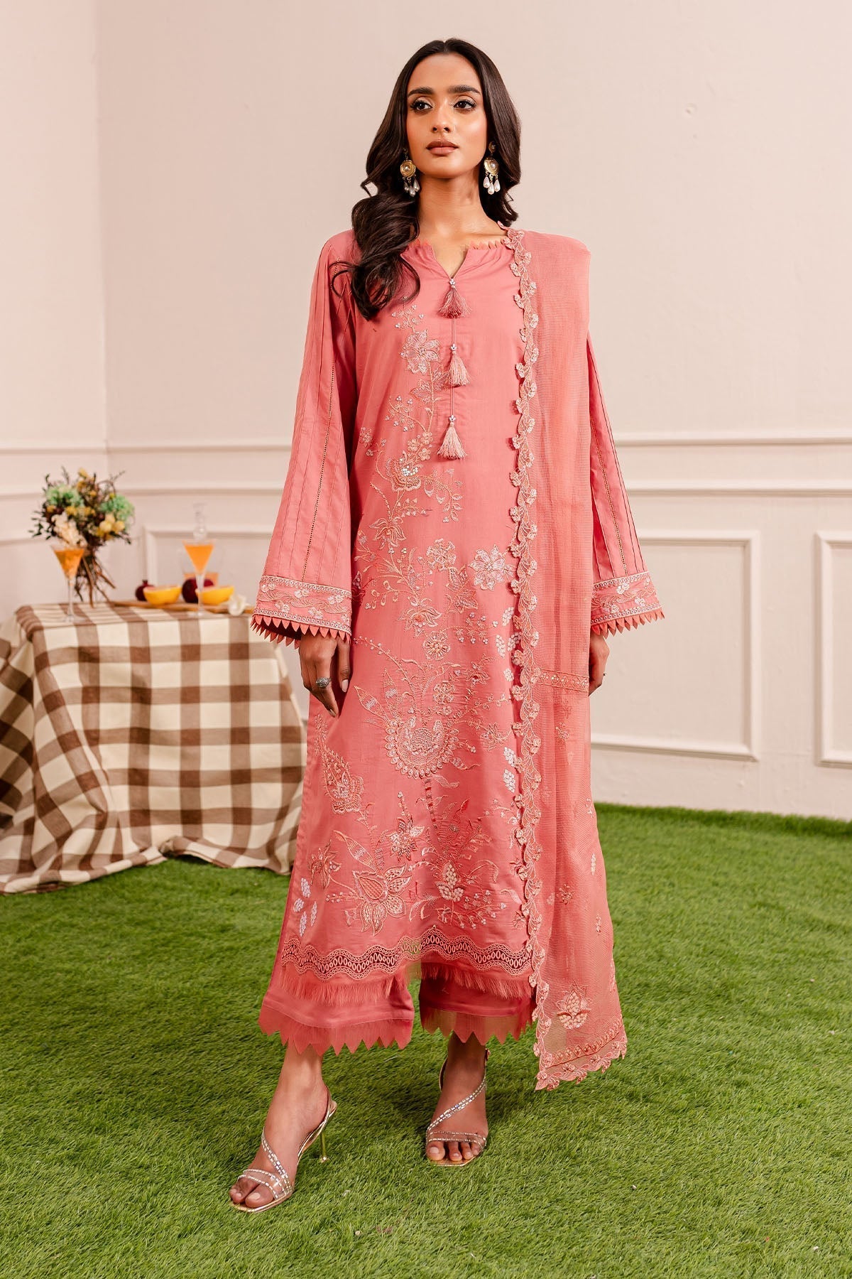 Nureh | Shades Of Summer | NP-477 -  Nureh Luxury - Original Designer Dress - House of Maryam