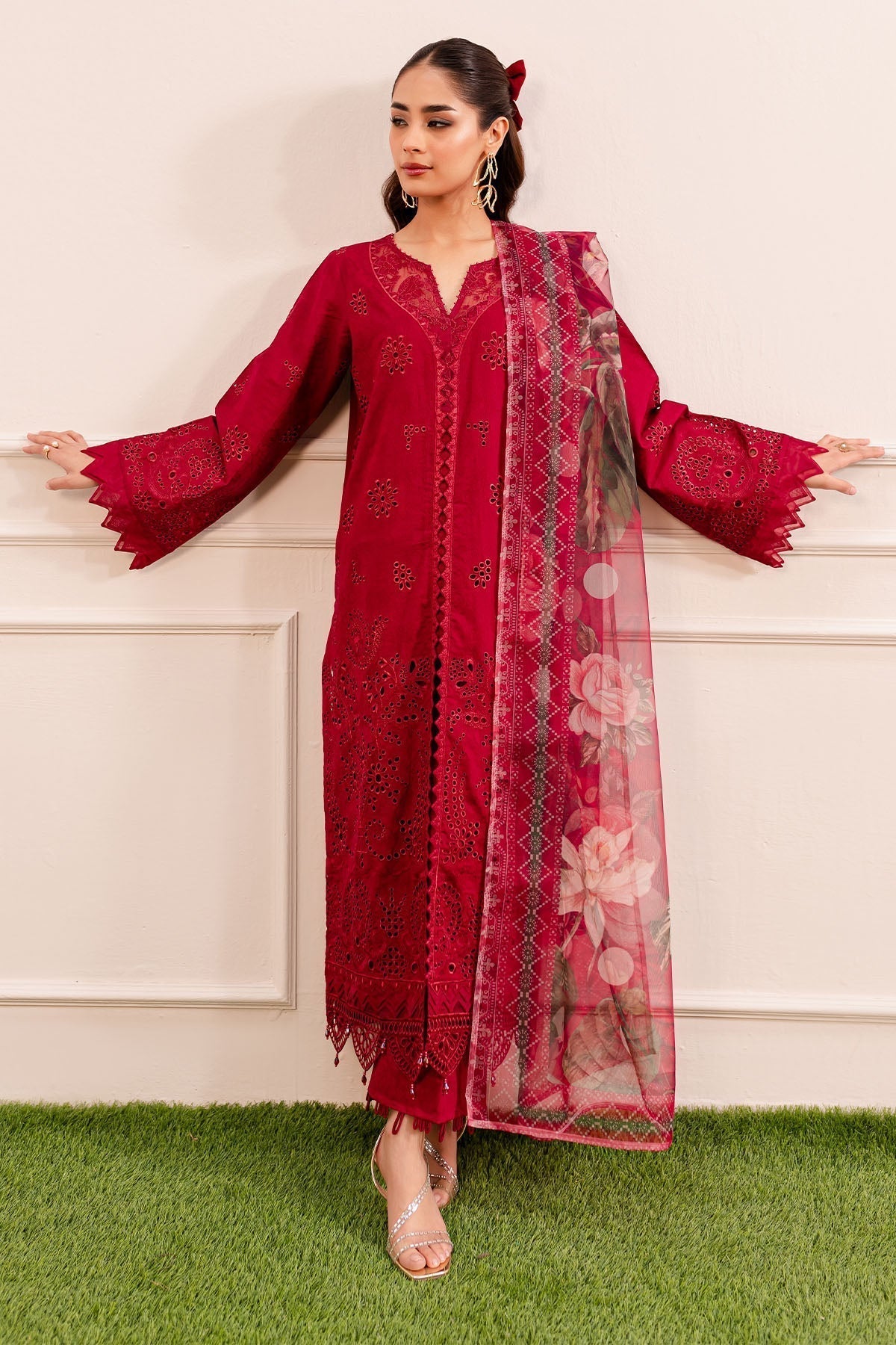 Nureh | Shades Of Summer | NP-482 -  Nureh Luxury - Original Designer Dress - House of Maryam