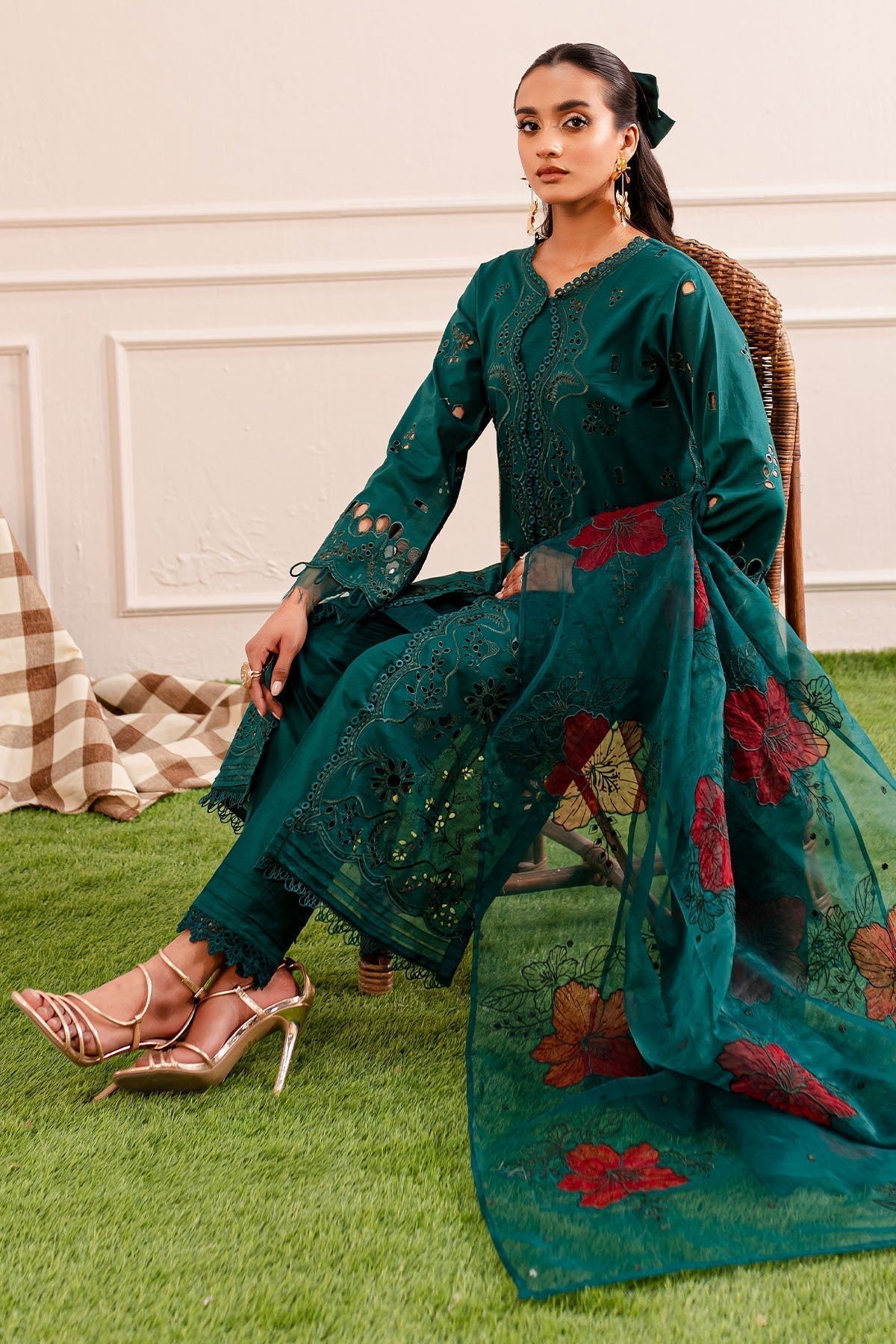 Nureh | Shades Of Summer | NP-478 by Designer Nureh - House of Maryam - Pakistani Designer Ethnic Wear in {{ shop.shopifyCountryName }}