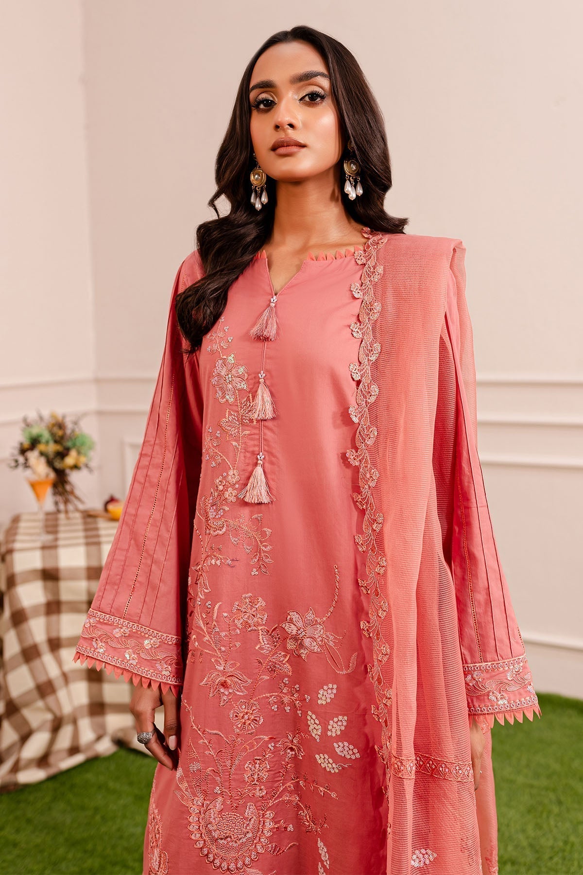 Nureh | Shades Of Summer | NP-477 -  Nureh Luxury - Original Designer Dress - House of Maryam