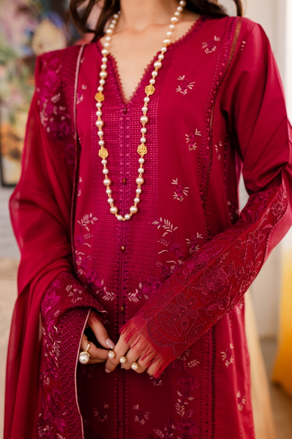 Nureh | Shades Of Summer | NP-492 -  Nureh Luxury - Original Designer Dress - House of Maryam