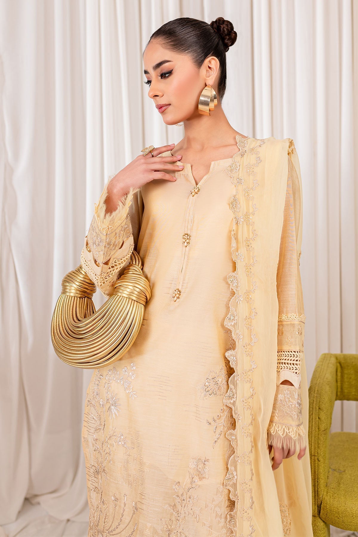 Nureh | Shades Of Summer | NP-454 by Designer Nureh - House of Maryam - Pakistani Designer Ethnic Wear in {{ shop.shopifyCountryName }}