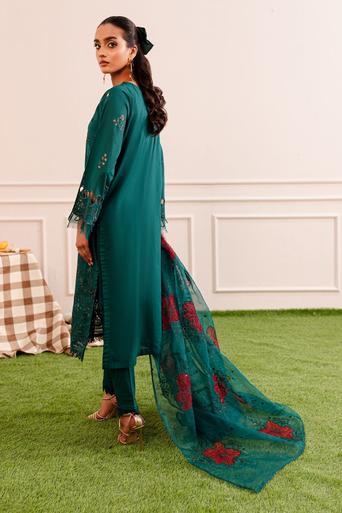 Nureh | Shades Of Summer | NP-478 -  Nureh Luxury - Original Designer Dress - House of Maryam