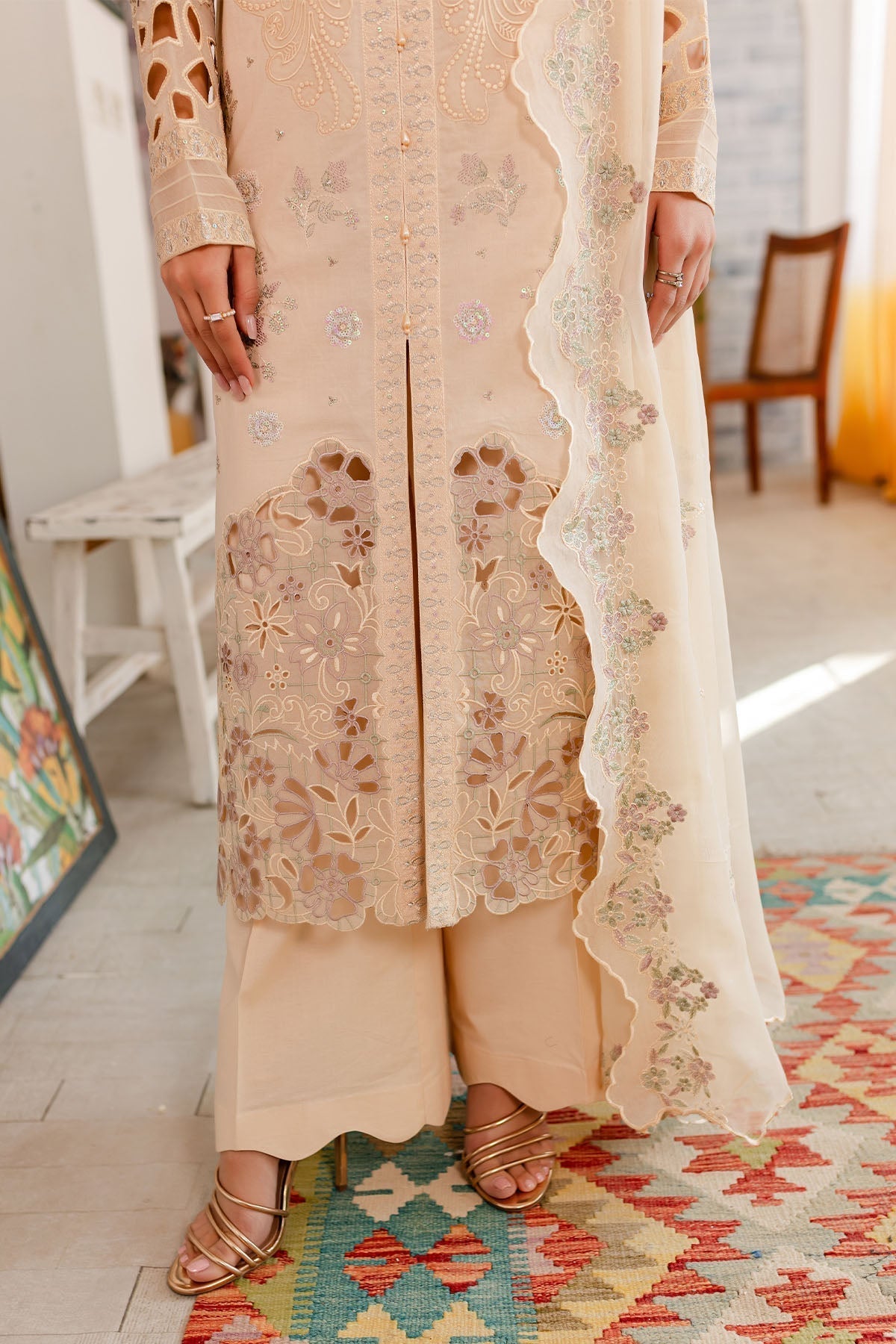 Nureh | Shades Of Summer | NP-489 -  Nureh Luxury - Original Designer Dress - House of Maryam