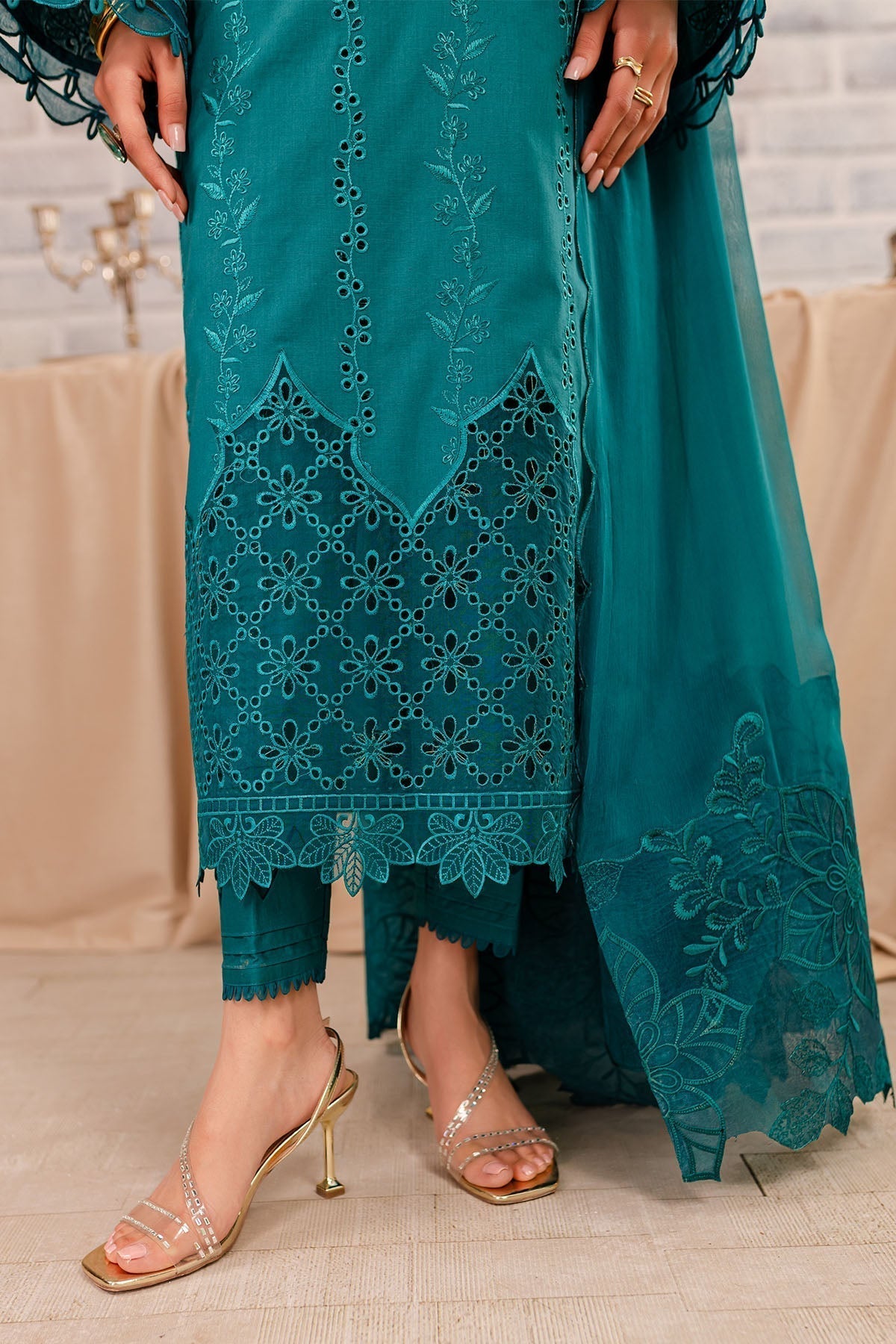 Nureh | Shades Of Summer | NP-495 -  Nureh Luxury - Original Designer Dress - House of Maryam