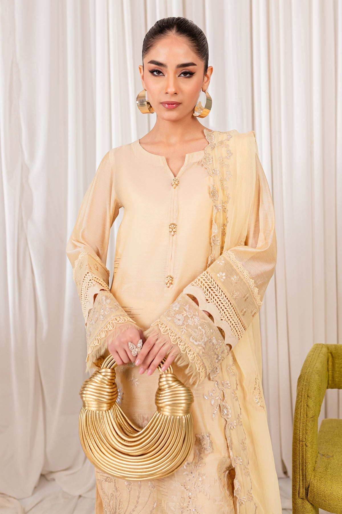 Nureh | Shades Of Summer | NP-454 by Designer Nureh - House of Maryam - Pakistani Designer Ethnic Wear in {{ shop.shopifyCountryName }}