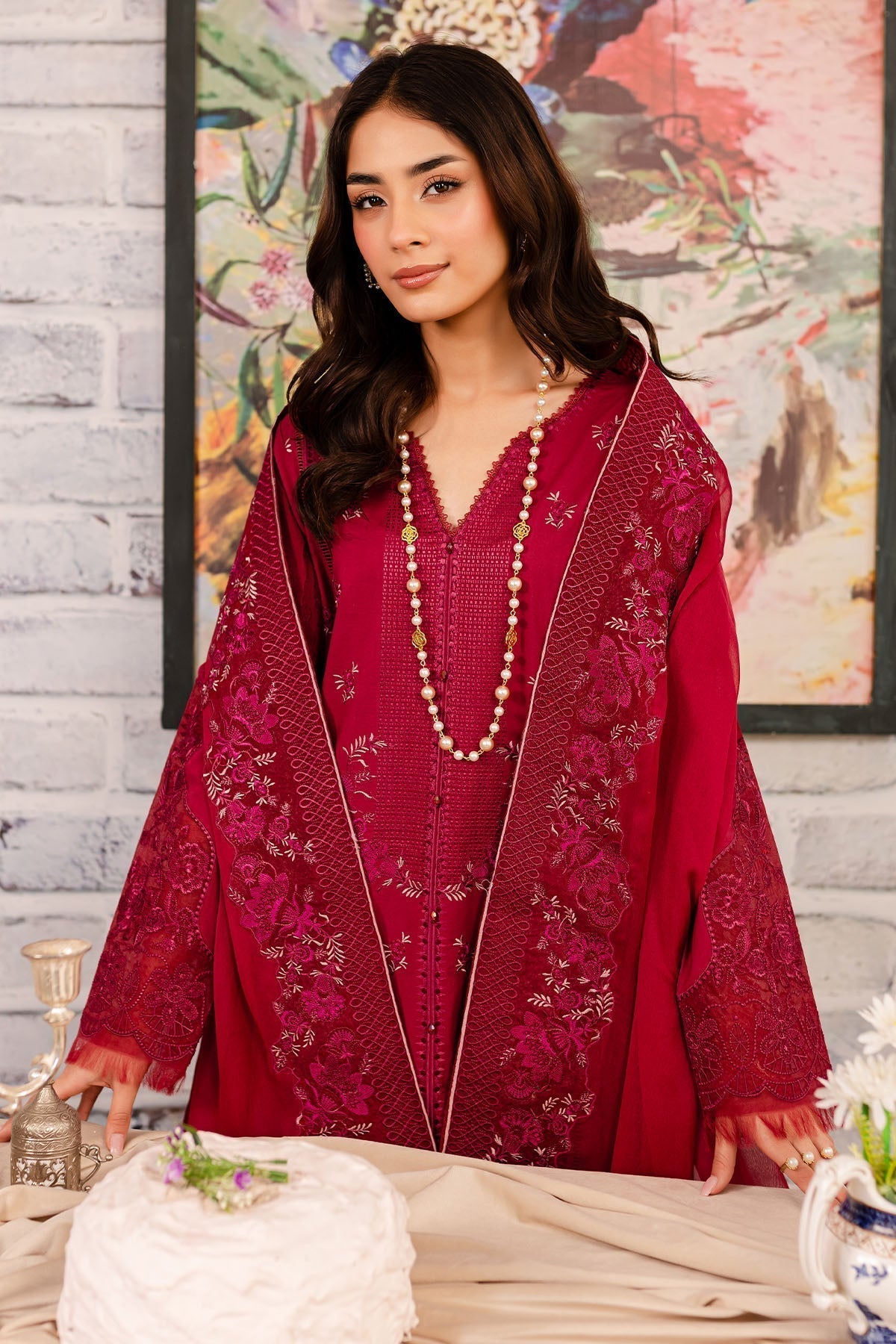 Nureh | Shades Of Summer | NP-492 -  Nureh Luxury - Original Designer Dress - House of Maryam