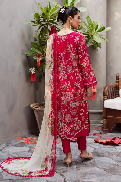 Nureh | Signature Prints 26 | SP-160-Brand:Nureh-Type:Ladies Clothes-Red-Lawn-House of Maryam- Buy in UK, USA