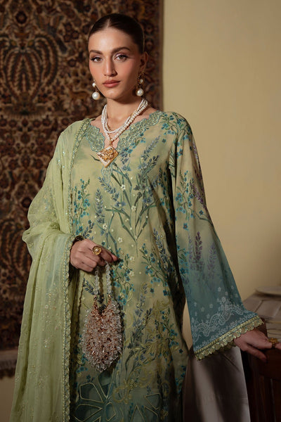 Nureh | Swiss Lawn | NS-161-Brand:Nureh-Type:Ladies Clothes-Mint-SWISS LAWN-House of Maryam- Buy in UK, USA