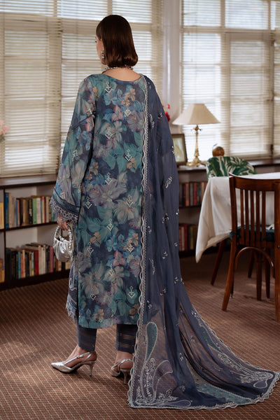 Nureh | Swiss Lawn | NS-162-Brand:Nureh-Type:Ladies Clothes-Gray-Lawn-House of Maryam- Buy in UK, USA