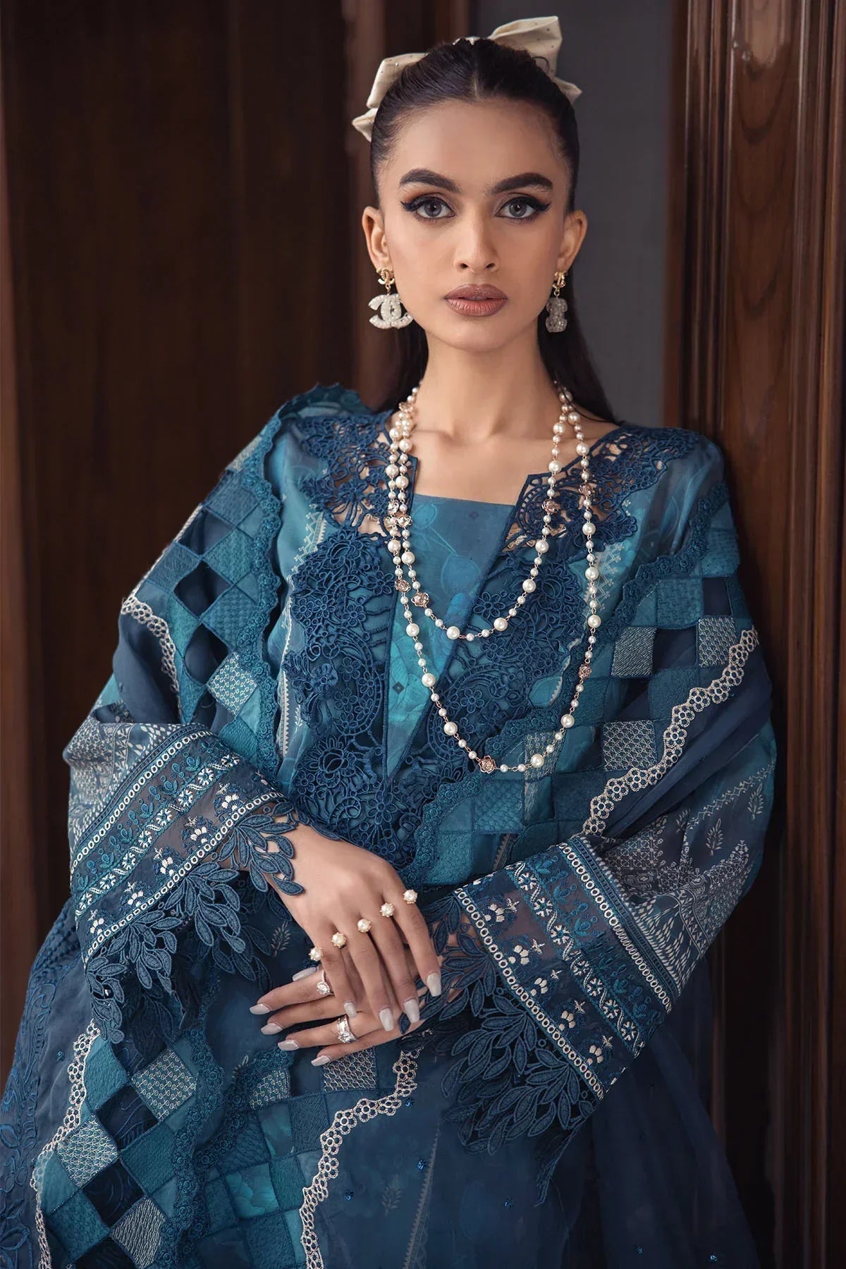 Nureh | Swiss Prints | NS-120 -  Lawn Luxury - Original Designer Dress - House of Maryam