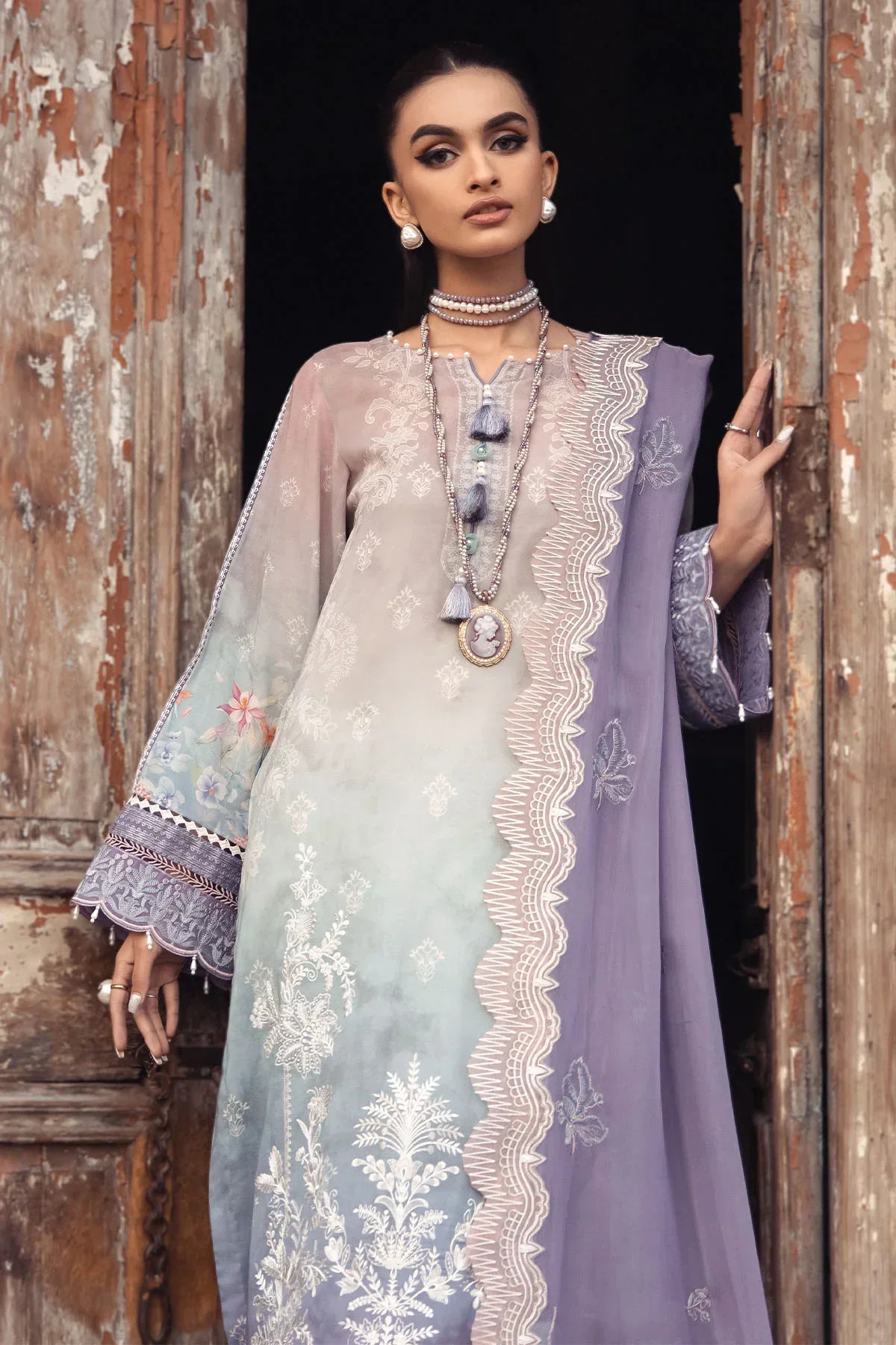 Nureh | Swiss Prints | NS-121 -  Nureh Luxury - Original Designer Dress - House of Maryam