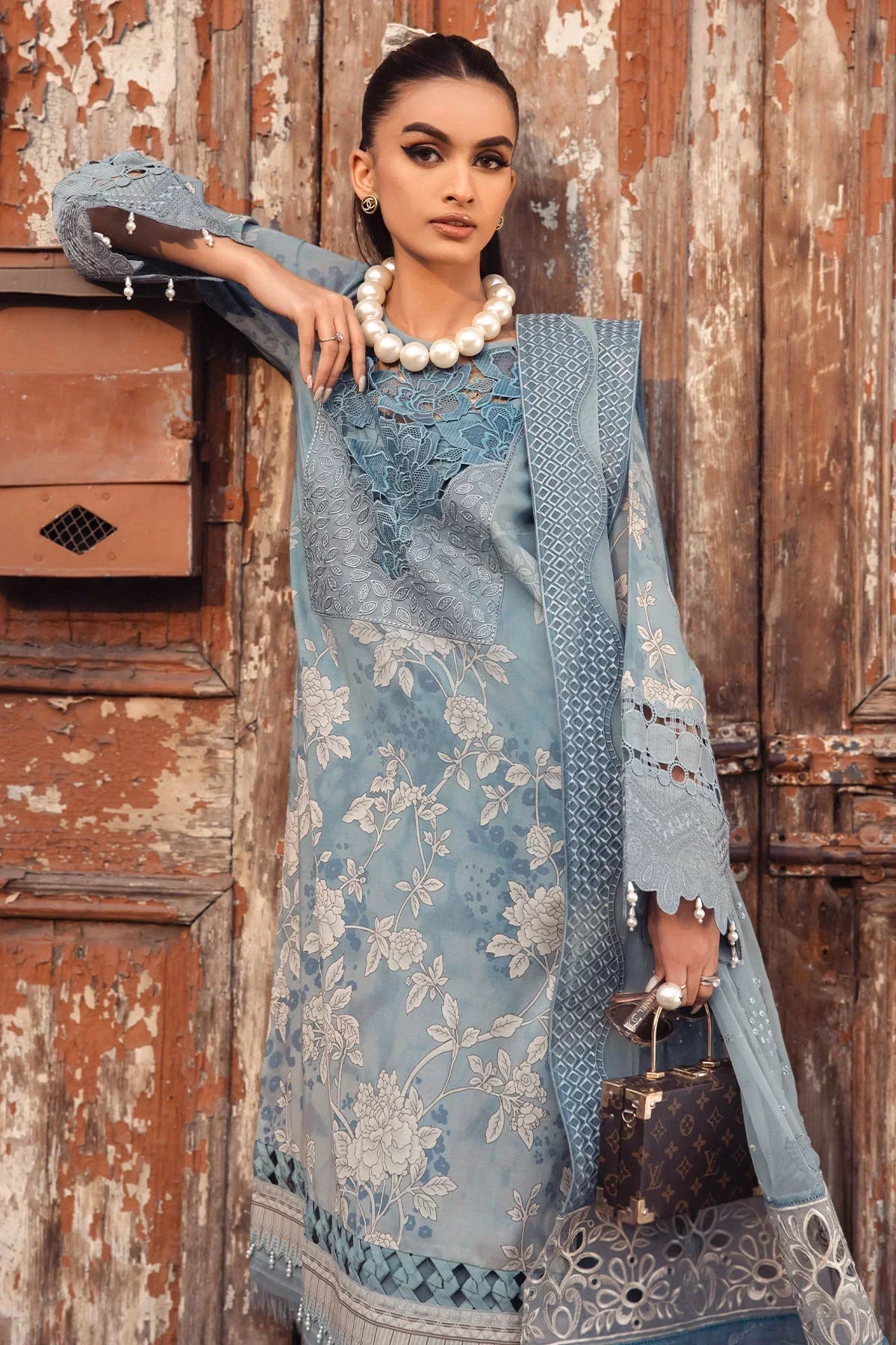 Nureh | Swiss Prints | NS-116 by Designer Nureh - House of Maryam - Pakistani Designer Ethnic Wear in {{ shop.shopifyCountryName }}