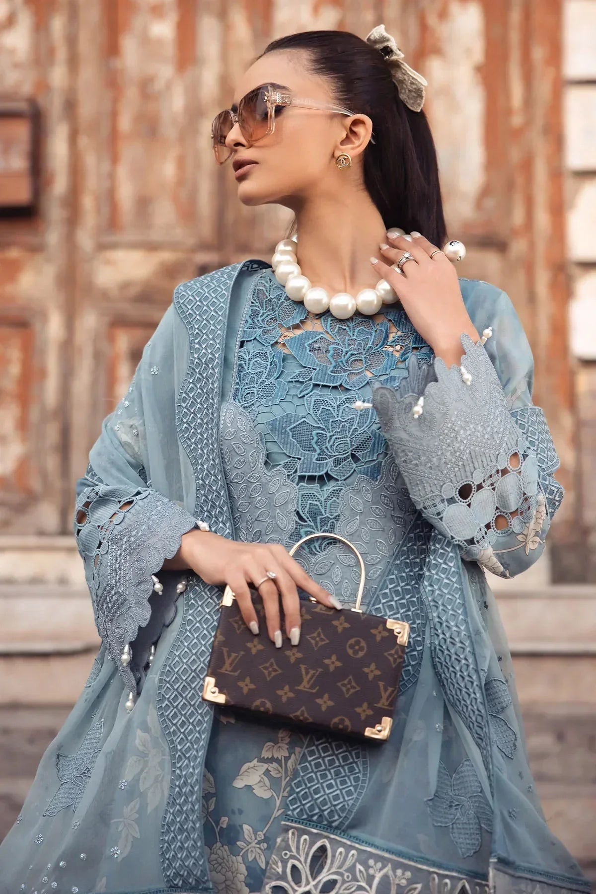 Nureh | Swiss Prints | NS-116 -  Nureh Luxury - Original Designer Dress - House of Maryam