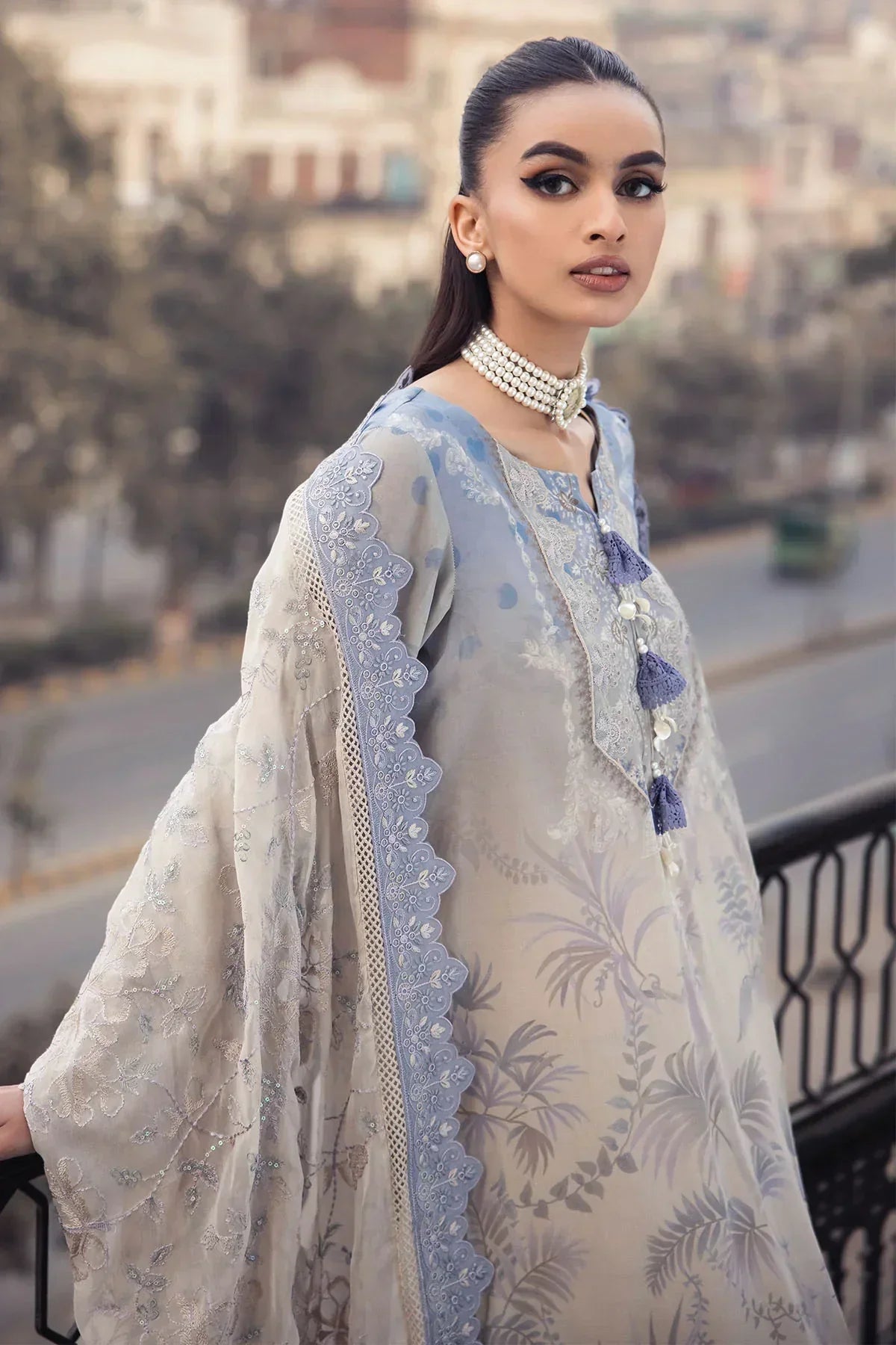 Nureh | Swiss Prints | NS-122 -  Nureh Luxury - Original Designer Dress - House of Maryam