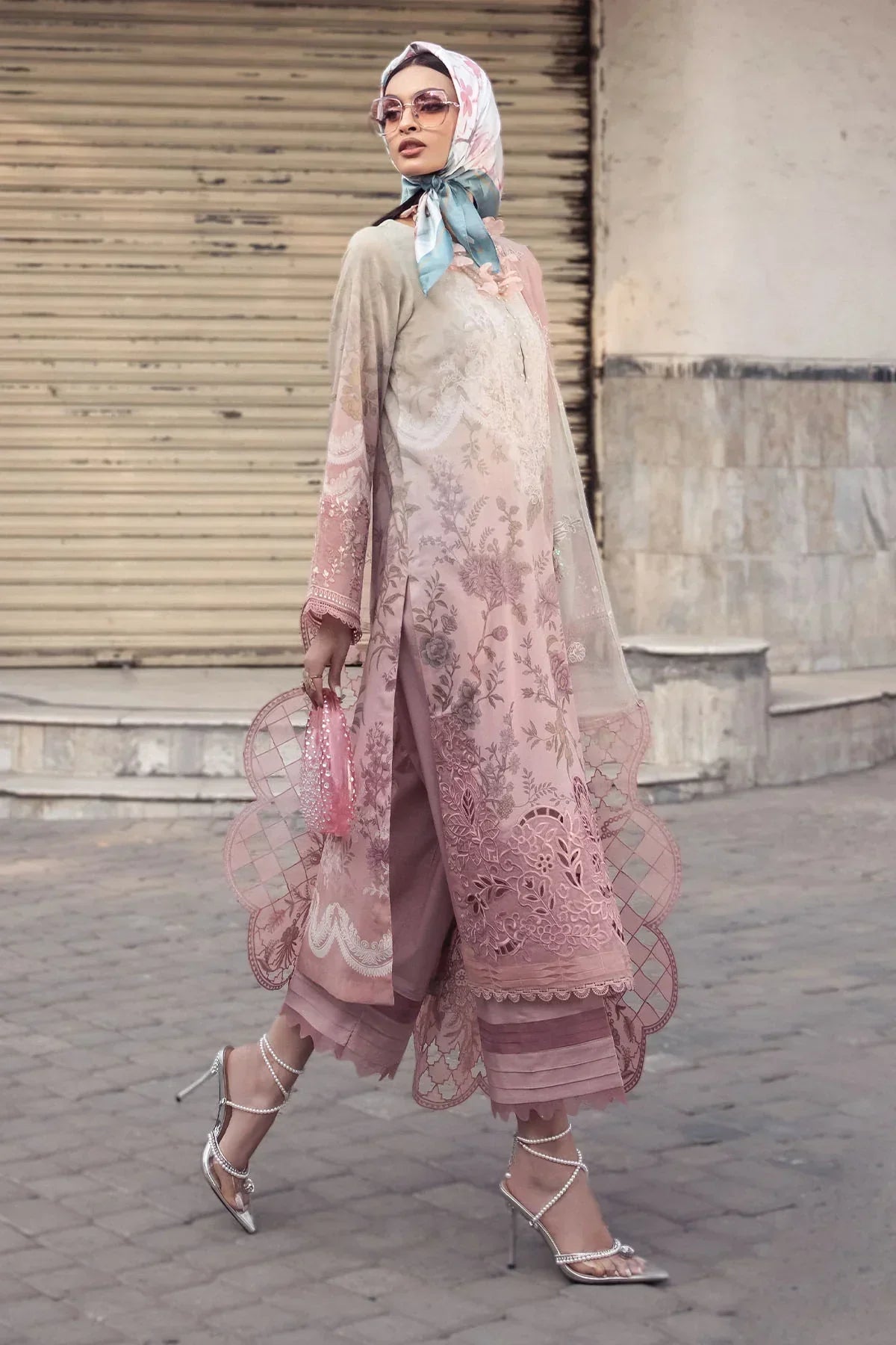 Nureh | Swiss Prints | NS-117 -  Nureh Luxury - Original Designer Dress - House of Maryam