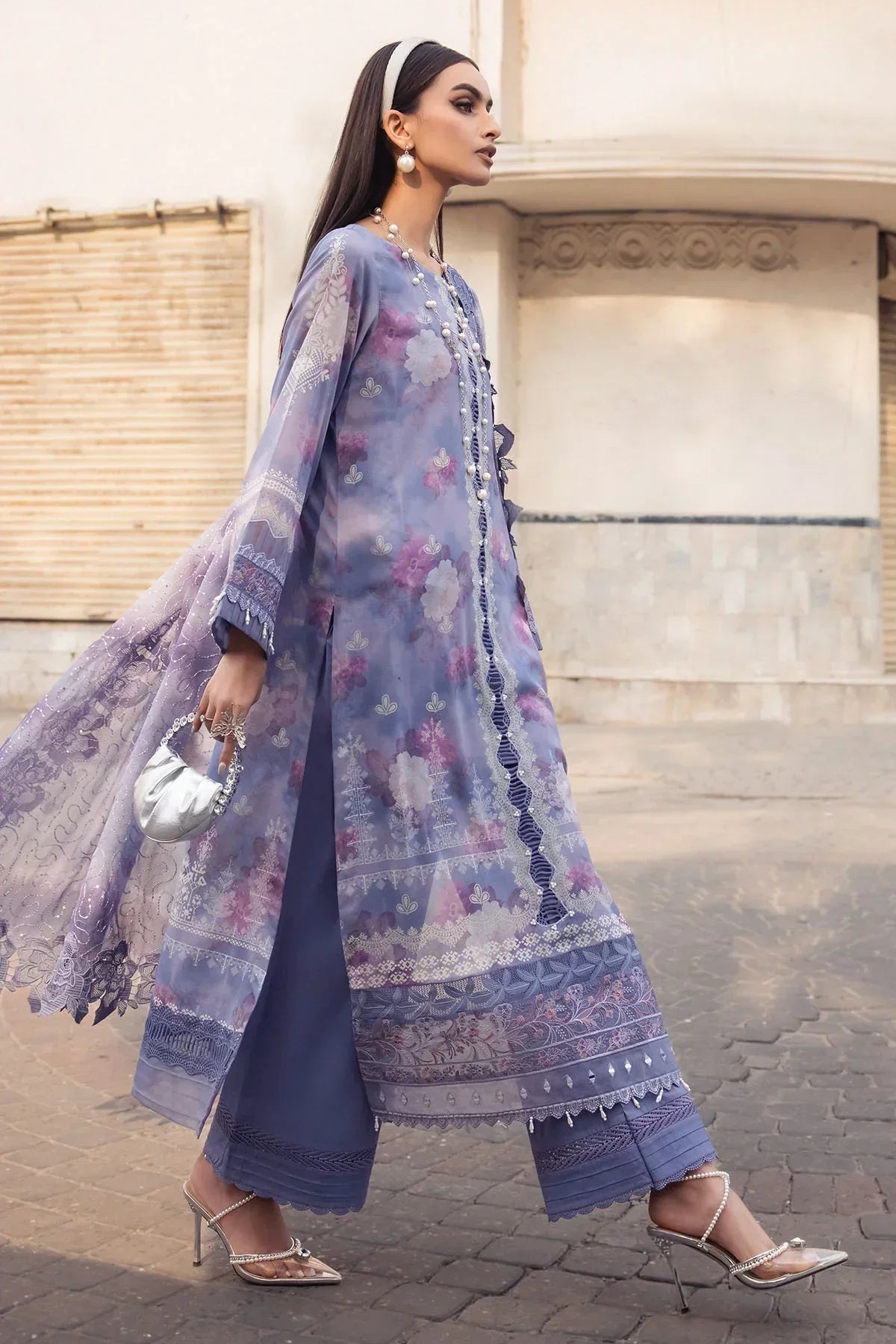 Nureh | Swiss Prints | NS-119 by Designer Nureh - House of Maryam - Pakistani Designer Ethnic Wear in {{ shop.shopifyCountryName }}