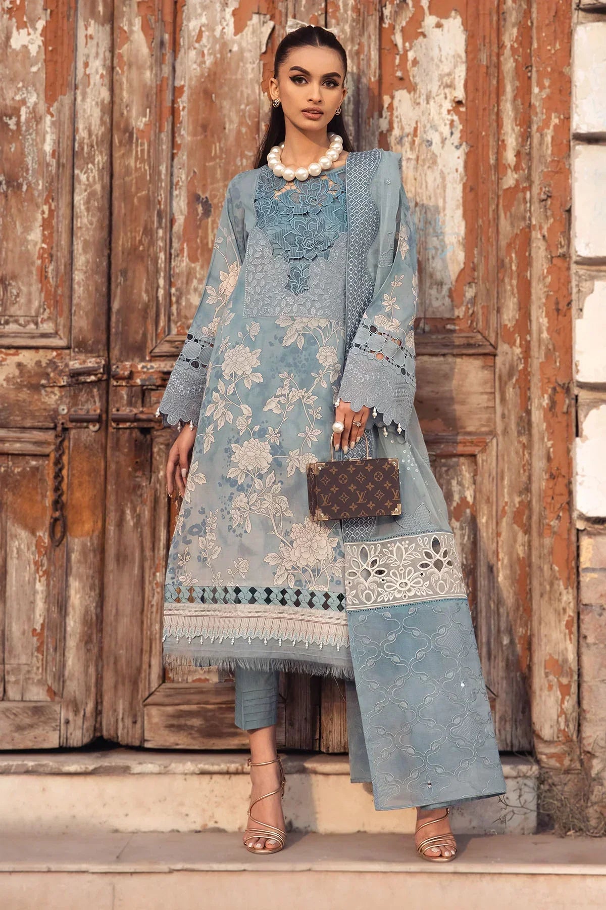 Nureh | Swiss Prints | NS-116 -  Nureh Luxury - Original Designer Dress - House of Maryam