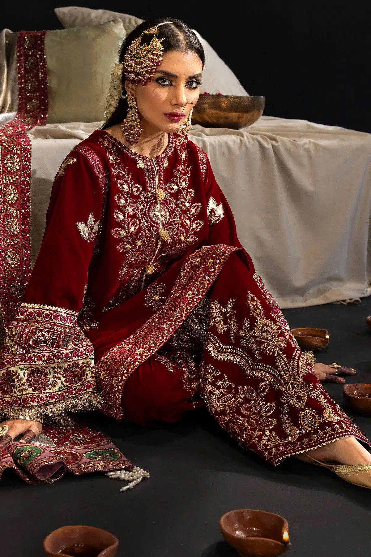 Nureh | Maya Velvet 23 | Zahara -  Nureh Formal - Original Designer Dress - House of Maryam