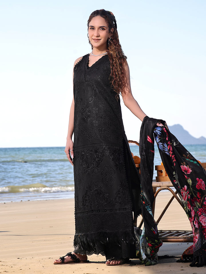 Izel | Saahil Signature Lawn 24 | NUREH -  Izel Luxury - Original Designer Dress - House of Maryam