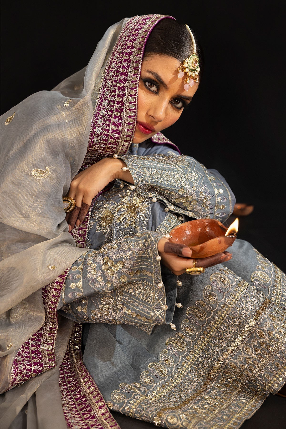 Nureh | Maya Velvet 23 | Mahal -  Nureh Formal - Original Designer Dress - House of Maryam