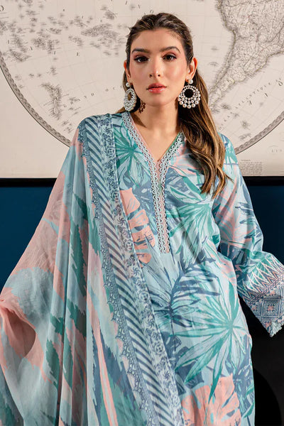 Nureh | Printed Lawn 24 | SP-96 -  Nureh Luxury - Original Designer Dress - House of Maryam