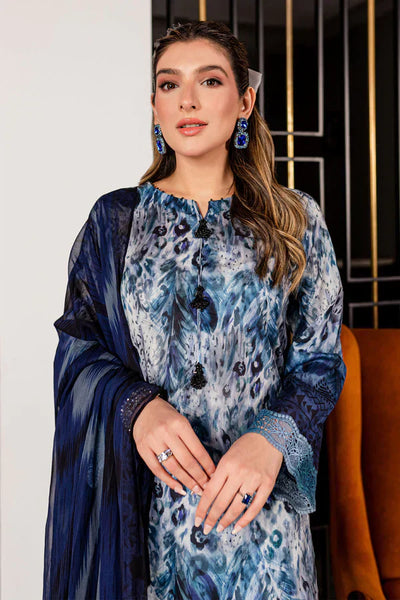 Nureh | Printed Lawn 24 | SP-94 -  Nureh Luxury - Original Designer Dress - House of Maryam