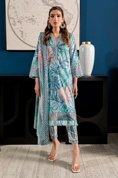 Nureh | Printed Lawn 24 | SP-96 -  Nureh Luxury - Original Designer Dress - House of Maryam