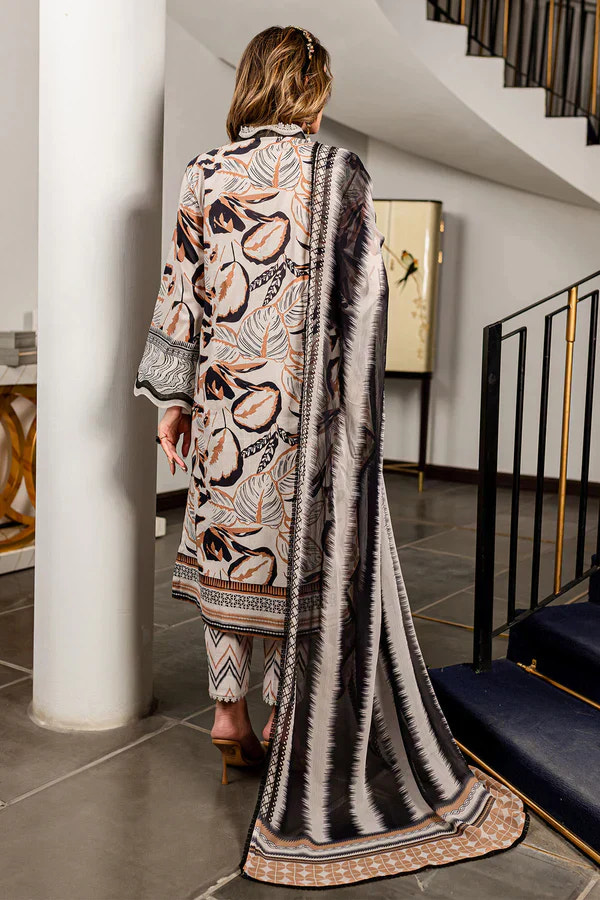 Nureh | Printed Lawn 24 | SP-93 -  Nureh Luxury - Original Designer Dress - House of Maryam