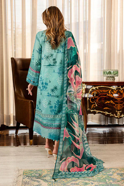 Nureh | Printed Lawn 24 | SP-90 -  Nureh Luxury - Original Designer Dress - House of Maryam